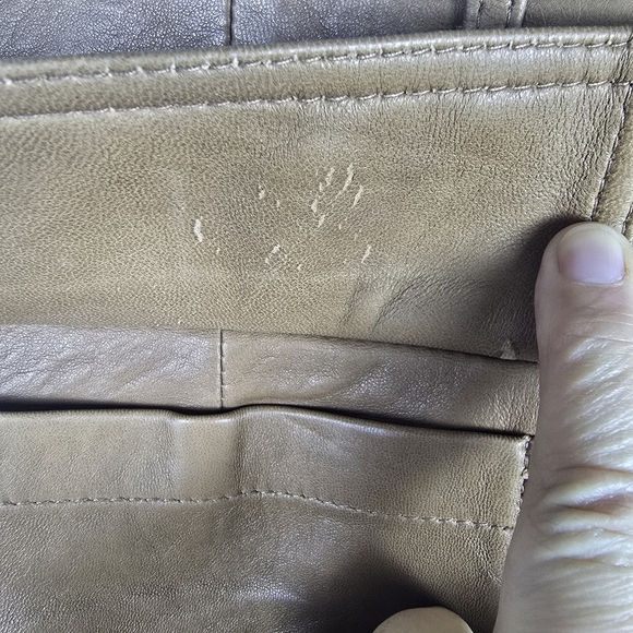 Zara Women's 100% Sheep Leather Camel Cargo Pants Straight Leg Size S - Picture 15 of 16